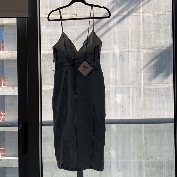 Denim midi dress brand new with tags - Picture 4 of 7